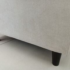 ★リユースのサカイ日立店★HJ8642  ソファ ホワイト H80×D72×W161 クリーニング済み の画像