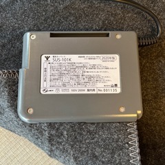 山善 ホットカーペット1畳用 （受け渡し者決定）の画像