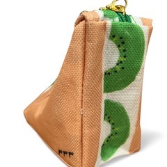 pupupu サンドイッチポーチ ☆ キウイ フルーツサンド ☆ 新品の画像