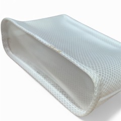 EVAスパポーチ メッシュ ポーチ ホワイト 無印良品の画像