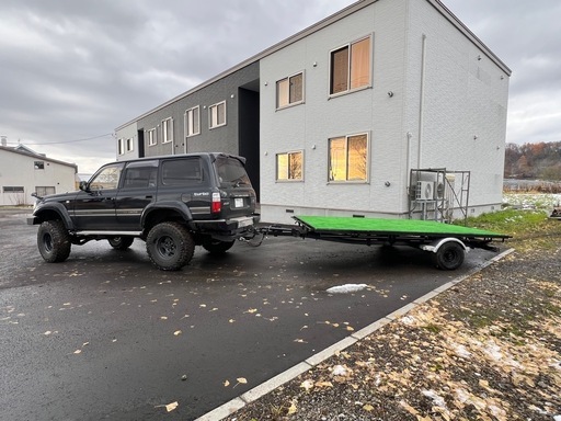 ２台乗せ　トレーラー