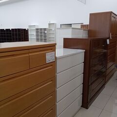 ★リユースのサカイ日立店★HJ8644  チェスト ブラウン H129×D55×W118 クリーニング済み の画像