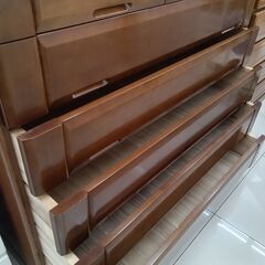 ★リユースのサカイ日立店★HJ8644  チェスト ブラウン H129×D55×W118 クリーニング済み の画像