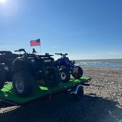 ２台乗せ　トレーラーの画像