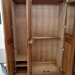 ★リユースのサカイ日立店★HJ8645  クローゼット ブラウン H190×D55×W120 クリーニング済み の画像