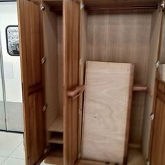 ★リユースのサカイ日立店★HJ8645  クローゼット ブラウン H190×D55×W120 クリーニング済み の画像