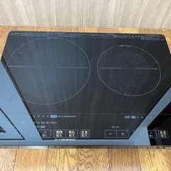 IHクッキングヒーター　2024年製　アイリスオーヤマ
