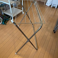 室内洗濯物干しステンレス35✖️75 折りたたみの画像