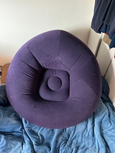 エアソファーとアロマ加湿器の快適セット笑 (セロ) 新宿のソファ《1人