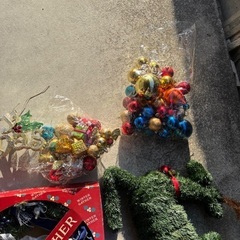 クリスマス飾りの画像