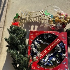 クリスマス飾りの画像