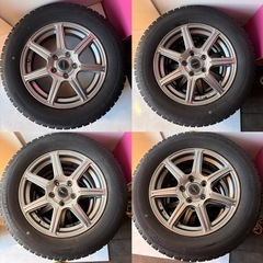 ブリジストン　スタッドレス　アルミホイール付の画像