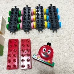 ⭐ブロックラボ⭐ アンパンマン 数字 SLマンと123! すうじブロックセットの画像