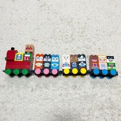 ⭐ブロックラボ⭐ アンパンマン 数字 SLマンと123! すうじブロックセットの画像