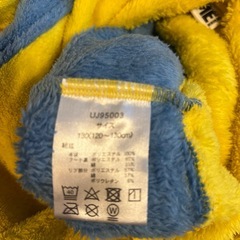 ミニオン　モコモコ　オールインワン　子供の画像