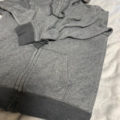ユニクロ 裏起毛スウェット上下セット グレーの画像