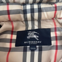 バーバリーコート120cmの画像