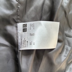 中古ユニクロダウンベストの画像