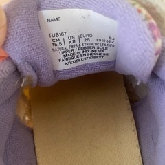 15.5cm スニーカー　美品の画像