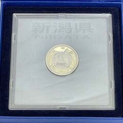 rh0561　地方自治法施行60周年記念 500円バイカラー・クラッドプルーフ貨幣セット 新潟県 平成21年 プルーフ貨幣セット コイン 造幣局 コレクション 未使用保管品の画像