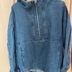 デニムパーカー　の画像