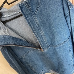 デニムパーカー　の画像