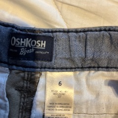 OSHKOSH ハーフパンツ　子供の画像
