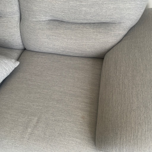 ソファニトリ2人がけグレー (まいたけ) 元住吉のソファ《2人掛けソファ