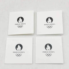 ss7040　オリンピック・パラリンピック競技大会パリ2024 公式記念コイン 銀貨4種セット 10ユーロ銀貨4枚 ハンドオーバー 柔道 水泳 カイトボード 2023年発行 限定1,300セット 貨幣セット コレクション 未使用品の画像