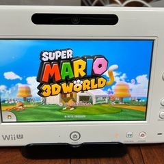 WIIU 完動品 フルセット ソフト沢山 カート マリオ スプラトゥーン ピクミン まとめての画像