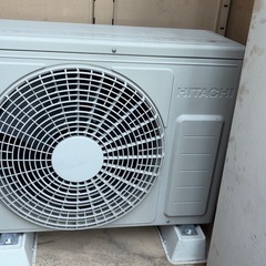 中古エアコン　ガス回収実施の画像