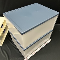 11242😸 収納ケース 引き出しケース サイズ違い4個まとめての画像