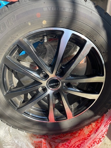 ダンロップWM02アルミセット　215/60R16　2022年製造　ヴェゼル ○新品2024年製 ダンロップ WINTER MANN WM02 215/60R16 4本セット