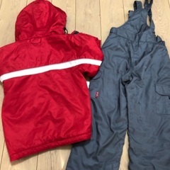 中古スキーウエア　130の画像