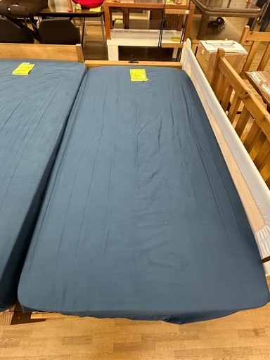 【ドリーム川西店御来店限定】☆ジモティー見たよ♪割引☆シングルベッド・マットレス2点セット／クリーニング済み【2125560000042803】