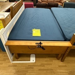 【ドリーム川西店御来店限定】☆ジモティー見たよ♪割引☆シングルベッド・マットレス2点セット／クリーニング済み【2125560000042803】の画像