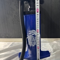 新品　浮輪・ビーチボール空気入れポンプの画像