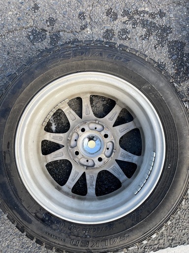 アルミホイール スタッドレスタイヤ付き   155/65R13 ４本セット