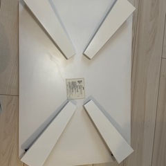 【12/28まで】ニトリ 折りたたみテーブル シャイン 7550 WHの画像