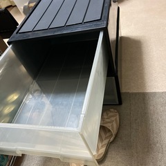 無料 プラ衣装ケースの画像