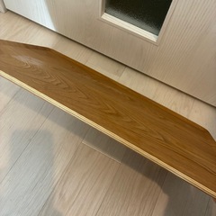 ニトリ滑りにくい木製トレーLサイズ【中古品】の画像