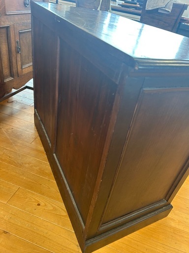 大幅値下げ　お買い得　英国　アンティーク　木製キャビネット カウンター 大幅値下げお買い得英国アンティーク木製キャビネット カウンター