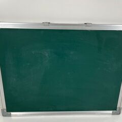 ホワイトボード 黒板 両面 壁掛け式 幅60cm×奥行45cmの画像