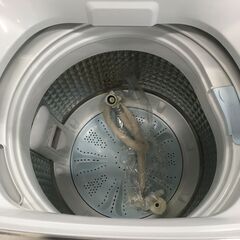 ★リユースのサカイ横浜南店★YM1710 AQUA 洗濯機 AQW-S6P 6.0㎏ 24年製 動作確認／クリーニング済みの画像