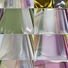 フラワーショップ 花屋さん 包装資材 26本 ロール ラップ フィルム 包装紙の画像