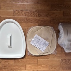 【完全新品】パナソニック  ポータブルトイレ  ラフィーネ  PN-L30200 付属品付きの画像