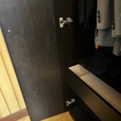 美品　木製　クローゼット　の画像
