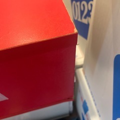 可愛い赤の小物入れの画像