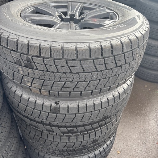 ランクルプラド用！早い者勝ち！中古スタッドレスホイールセット265