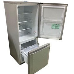 【東京都大田区引取限定】三菱電機 冷凍冷蔵庫 MR-P15C-S シルバーの画像